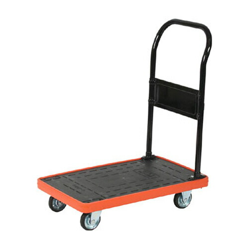 ＴＲＵＳＣＯ MKP樹脂製台車 固定式 716mm×436mm 1台(MKP-158) 目安在庫\u003d○