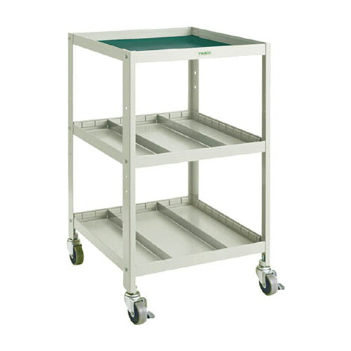 TRUSCO BUWF型ワゴン 500×530×H900mm 3段 1台(BUWF-0) 目安在庫\\u003d○