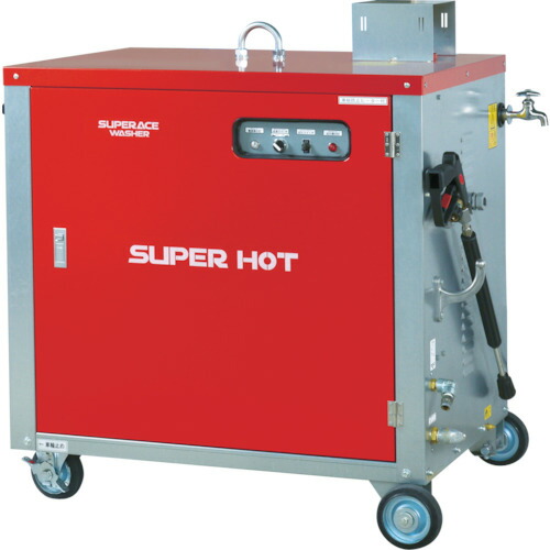 スーパー工業 モーター式高圧洗浄機(温水タイプ) 1台(SHJ-1510S-50HZ) 目安在庫\u003d○