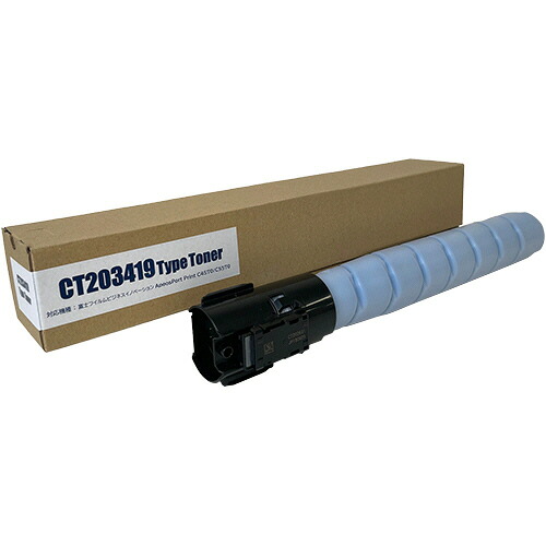 大容量トナーカートリッジ CT203419 汎用品 シアン 1個(012126) 目安在庫=○｜いぃべあー　店 21,593円