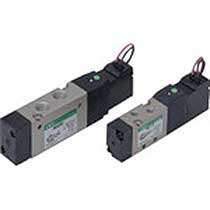 ＣＫＤ 4Kシリーズパイロット式5ポート弁セレックスバルブ 1個(4KA320-08-AC100V) 目安在庫=○｜いぃべあー　店