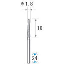 ナカニシ 電着ダイヤモンドバー 1パック(5本)(11123) 目安在庫\u003d○ 8,701円
