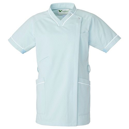 ミドリ安全 メディカル ベルデクセル 女性用 スクラブ VEM223上 サックス LL 1着(VEM223-UE-LL) 目安在庫=○｜いぃべあー　店