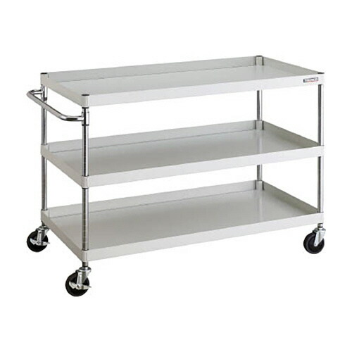 ＴＲＵＳＣＯ フェニックスワゴン 1200×600×H880mm 3段 ホワイト 1台(PEW-9123-W) 目安在庫\u003d○