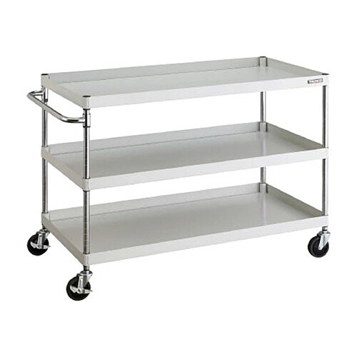 ＴＲＵＳＣＯ フェニックスワゴン 1200×600×H880mm 3段 ヤンググリーン 1台(PEW-9123-YG) 目安在庫\u003d○