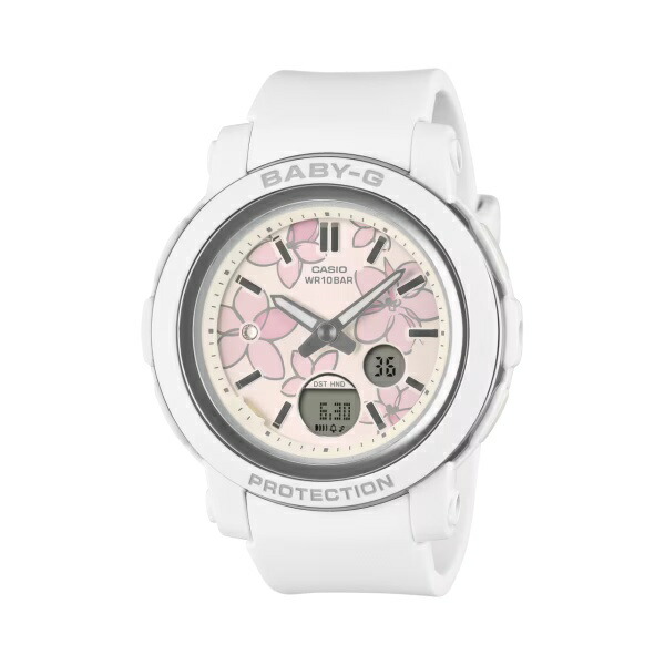 国内正規品 CASIO BABY-G カシオ ベビーG ワールドタイム ショックレジスト 10気圧防水 レディース 腕時計 BGA-290FL-7AJF｜e-Bloom