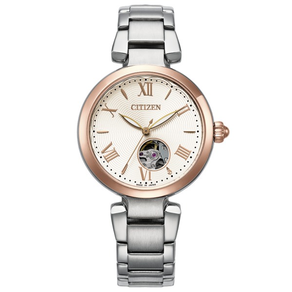 CITIZEN COLLECTION シチズン寄せあわせ 機械的 機械類式 明けっ広げハート型 花 レディース ウォッチ PR1054-59A お取り寄せ