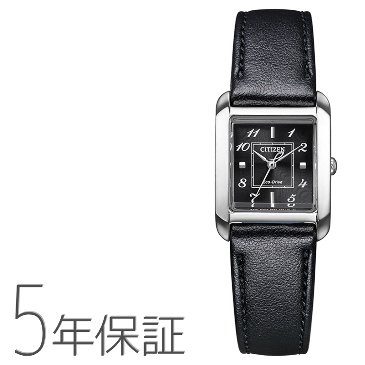 CITIZEN L シチズンエル クスエアコレクション エコドライブ レザー EW5600-10E CITIZEN シチズン 腕時計 レディース 国内正規品 お取り寄せ