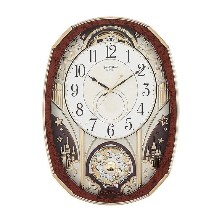 楽天市場】セイコー SEIKO からくり 30周年記念モデル お城 ブラウン 茶色 メロディ内臓 からくり時計 掛け時計 RE601B お取り寄せ :  e-Bloom