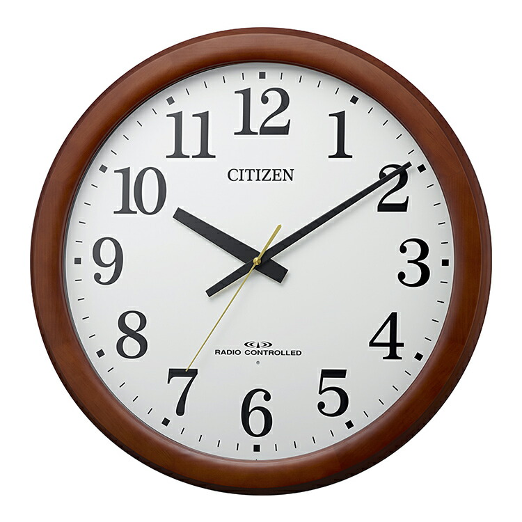 音楽的リズム時辰儀 CITIZEN シチズン 大型電磁波柱時計 木枠 創立 馬鹿でかい 総有創立 赤銅色 赤銅色 電磁波時辰儀 壁掛け時計 アナログ 8MY548-006