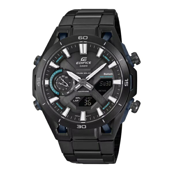 国内正規品 CASIO EDIFICE カシオ エディフィス SOSPENSIONE タフソーラー 10気圧防水 Bluetooth メンズ腕時計 ECB-2300YDC-1AJF
