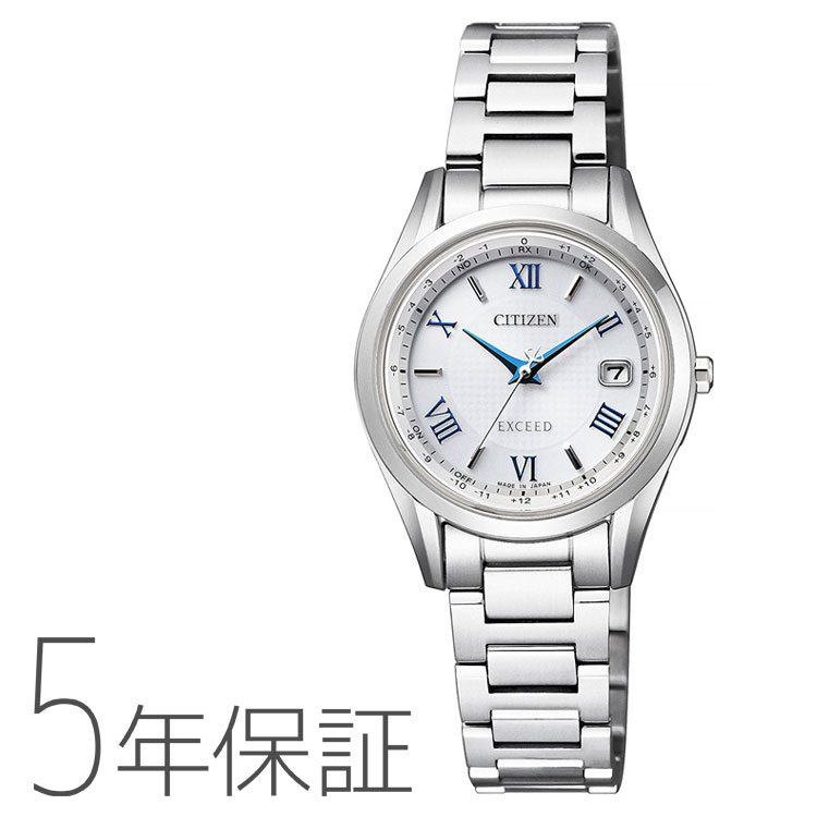 シチズン CITIZEN エクシード EXCEED エコ・ドライブ 電波時計 ペア レディース ES9370-62A 腕時計 お取り寄せ｜e-Bloom