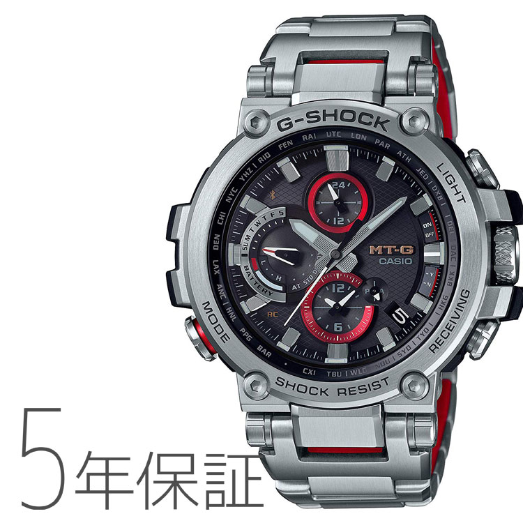 CASIO カシオ G-SHOCK Gぼうぜん自失 Bluetooth 手ごわいソーラー 可動性繋がり 電磁波ウオッチ メンズ MTG-B1000D-1AJF