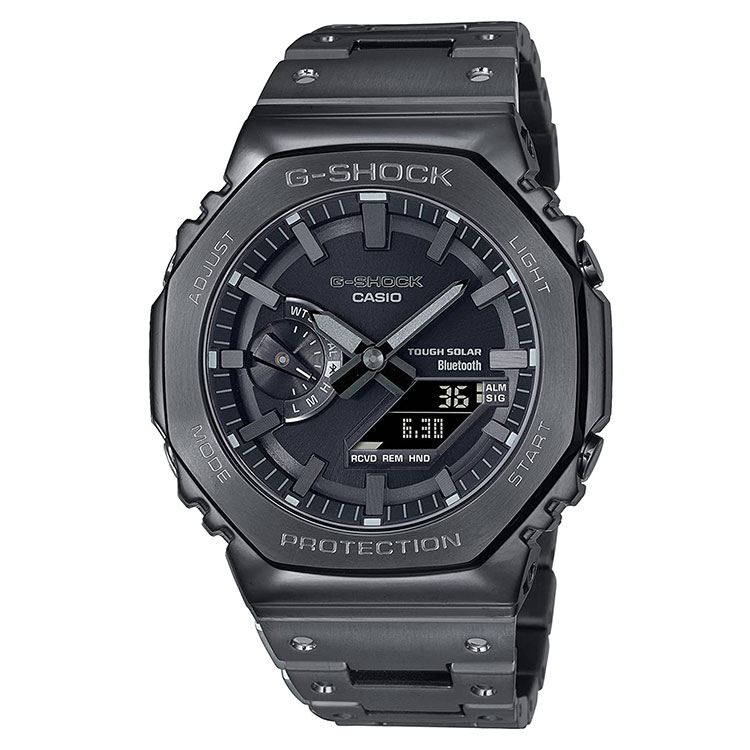 カシオ CASIO G-SHOCK gショック G-ショック タフソーラー スマホリンク 腕時計 メンズ GM-B2100BD-1AJF