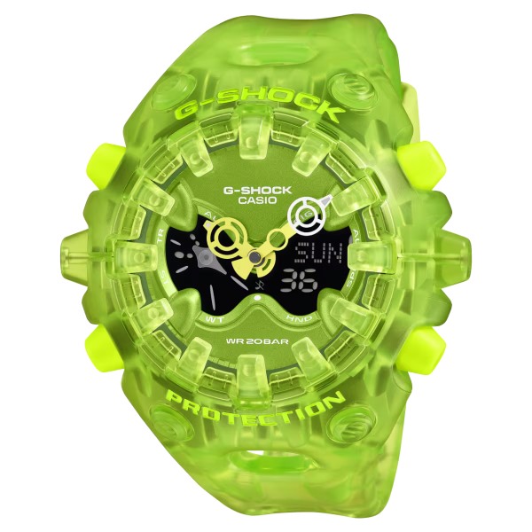 国内正規品 CASIO G-SHOCK カシオ Gショック GA-V01 SERIES ショックレジスト 20気圧防水 メンズ 腕時計 GA-V01SKE-3AJF