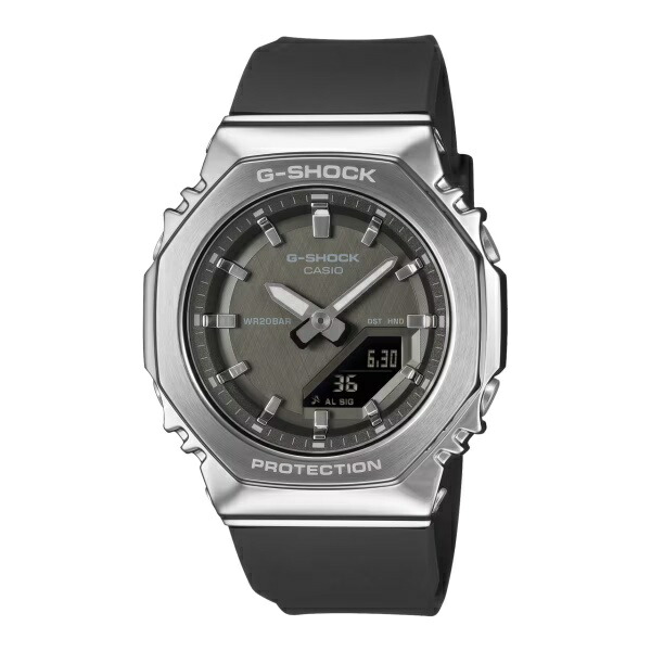 国内正規品 CASIO G-SHOCK カシオ Gショック アナデジ ショックレジスト 20気圧防水 八角形 ユニセックス 腕時計 GM-S2110-1A1JF|e-Bloom