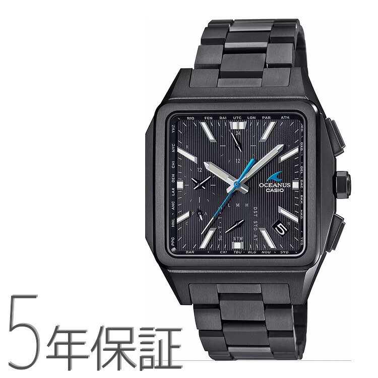 CASIO OCEANUS OCW-S100B-1AJF ブラックチタンジャンク Casio Oceanus OCW-S100B-1AJF - Shopping In Japan Net