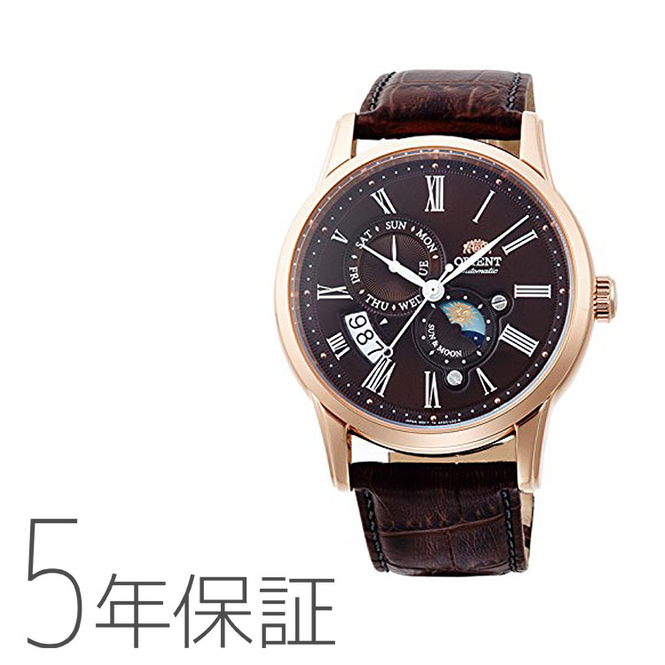 全品送料0円 メンズ腕時計 日本製 機械式 Sun Moon クラシック Orient オリエント 腕時計 お取り寄せ Rn Ak0002y メンズ Avadf Com Br