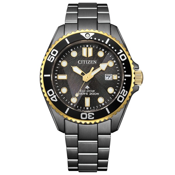 CITIZEN PRO MASTER シチズン プロマスター MARINE 世界限定6,700本 LIGHT in BLACK エコドライブ メンズ 腕時計 BN0264-53E お取り寄せ｜e-Bloom