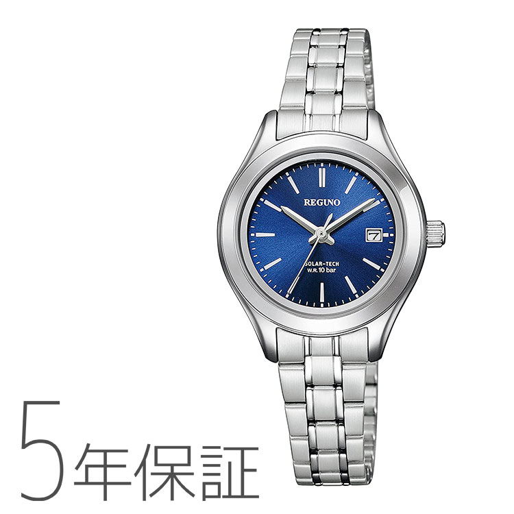 シチズン CITIZEN レグノ ソーラーテック ペア レディース スタンダードシリーズ REGUNO 腕時計 KM4-112-71 お取り寄せ