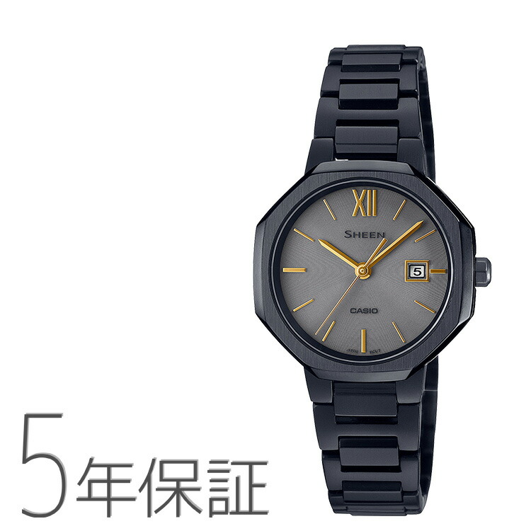シーン SHEEN ソーラーサファイアモデル ソーラー シルバー SHS-4529BD-8AJF CASIO カシオ 腕時計 レディース