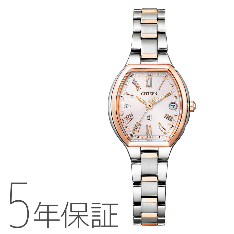 シチズン CITIZEN クロスシー XC ベーシックコレクション basic collection ハッピーフライト エコ・ドライブ 電波時計 レディース 腕時計 ES9364-57W お取り寄せ