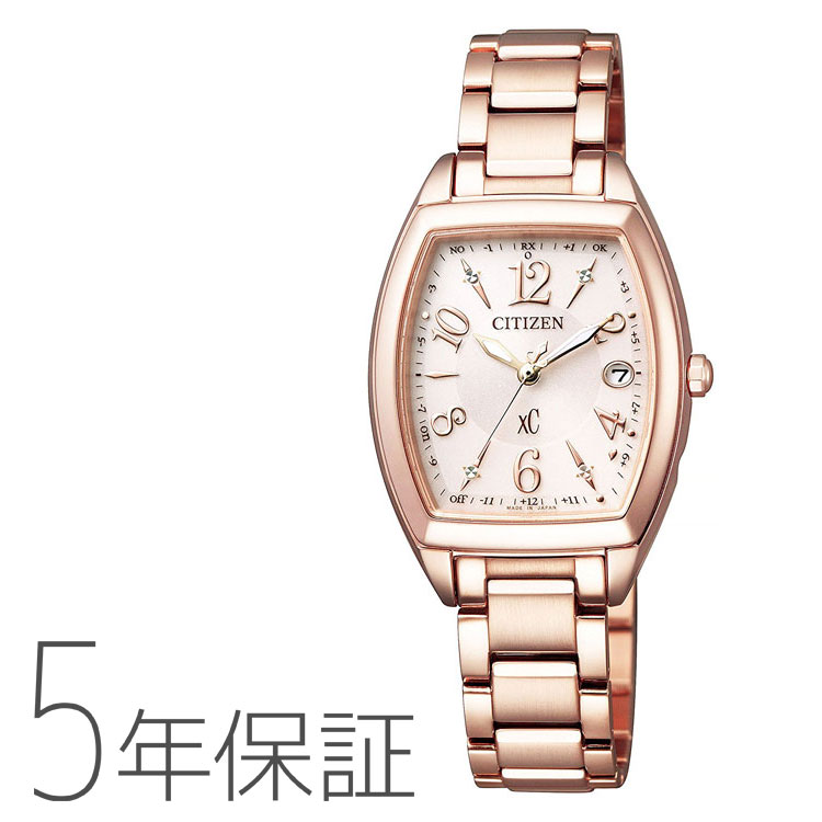 クロスシー xC ES9392-51W シチズン CITIZEN ハッピーフライト ピンクゴールド 電波ソーラー レディース 腕時計 お取り寄せ|e-Bloom