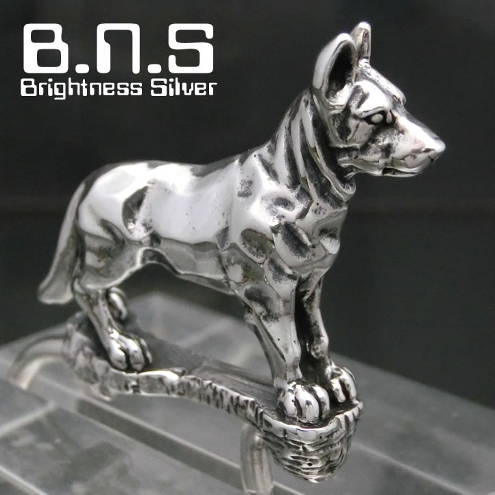 楽天市場】銀の犬、ダックスフントキーリング シルバー925 SV925