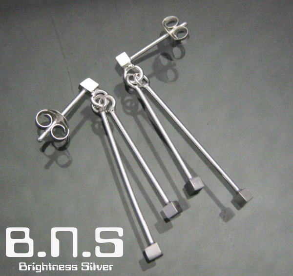   シルバー925 ギアピアス 楽天市場】ギアピアス シルバー925 歯車 スタッドピアス 部品