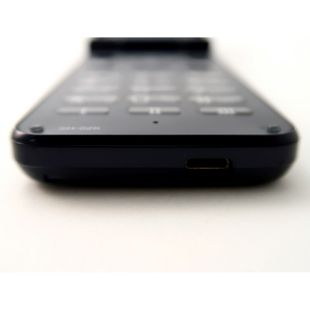 (並品) docomo SHARP AQUOS ケータイ SH-02K 8GB ブルーブラックAQUOSケータイ 本体 Android アンドロイド ガラホ