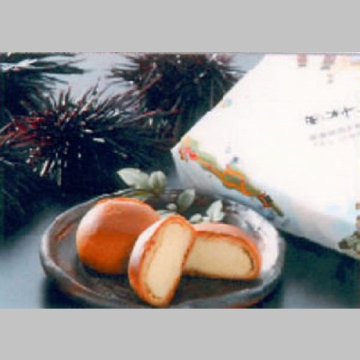 楽天市場】(株)うにまんじゅうの田村菓子舗 うにまんじゅう 8個入り