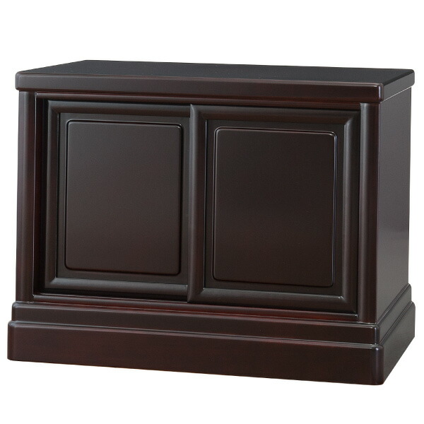 仏壇下台 楽天市場】【仏壇台】 サクラ材 仏壇台 (カ印) 引き違い戸タイプ