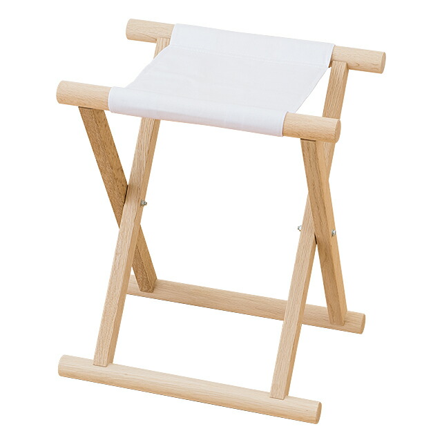 楽天市場】胡床(こしょう) 角足 白木白布 巾44cm×奥行35cm【送料
