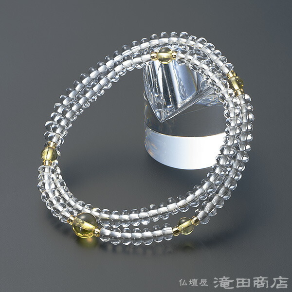 楽天市場】鑑別書付き 数珠ブレスレット 甲府磨き 約8ミリ 本水晶 桐