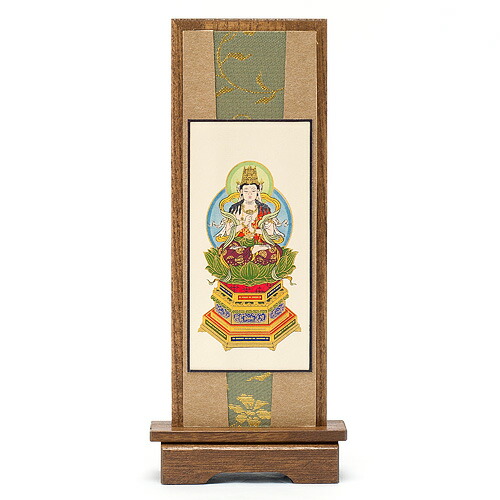 楽天市場】スタンド掛軸 舟阿弥陀如来(浄土宗) 中 高さ27.2cm×巾