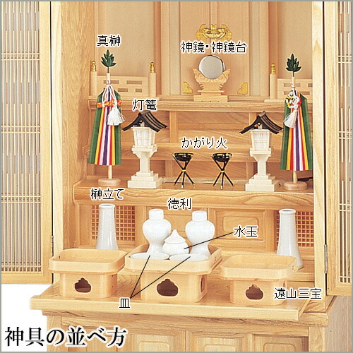 8 4 8 11までポイント5 10倍 祖霊舎 神徒壇 のお供えに必要な神具セットです お宮 祖霊舎 神徒壇 用神具セット 中 御霊舎 送料無料 神具セット 神具 御霊舎 祭壇宮 祖霊舎 神徒壇 霊璽 御霊代 お宮 神道 日本製 国産品 仏壇 盆提灯 数珠の仏壇屋滝田商店