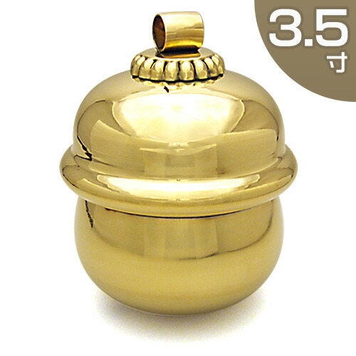 鈴　金属製　真ちゅう製　大3個　中3個　小8個 kami0305-08.jpg