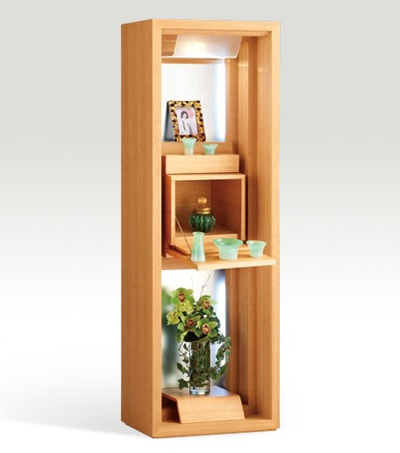 《収納家具に心おぼえの品を据え付ける》【訳あり押さえる品】【家具調 今めかしい 今めかしい】【か細い 台付き添い人 ルフト】今日このごろ仏壇 ルフト