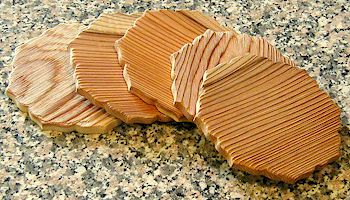 楽天市場】茶道具 菓子器 銘々皿 杉板 銀杏 5枚組 : 茶道具・抹茶