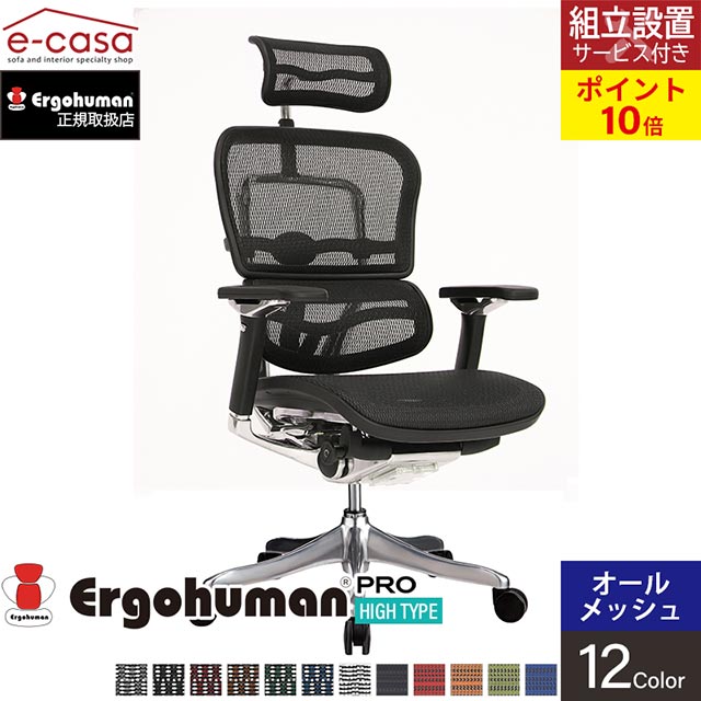 組立設置付き エルゴヒューマン プロ Ergohuman Pro Ehp Ham オフィスチェア 在宅ワーク パソコンチェア ハイタイプ メッシュモデル 人気 おしゃれ 正規品 Fitzfishponds Com