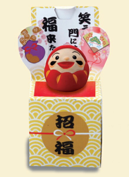 楽天市場】《新作》 開運招福の縁起物です！ 笑福喜楽、起き上がり