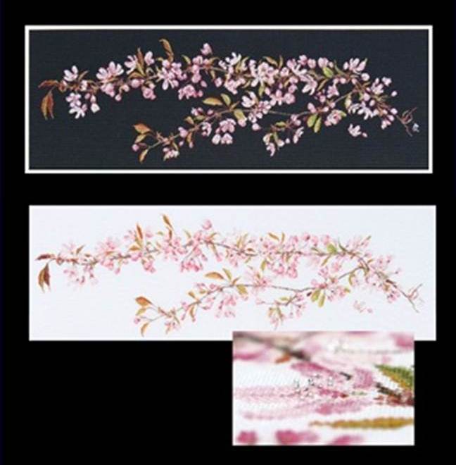 【テア・グーベルヌール】 刺繍キット 481-7A Japanese Blossom  【HLS_DU】