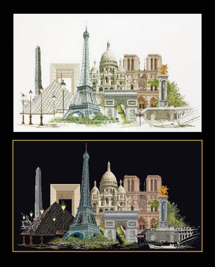 Royal Paris 刺繍作成キット FEVRIER 2月 Royal Paris 刺繍キット 9886443-15 Les saisons des