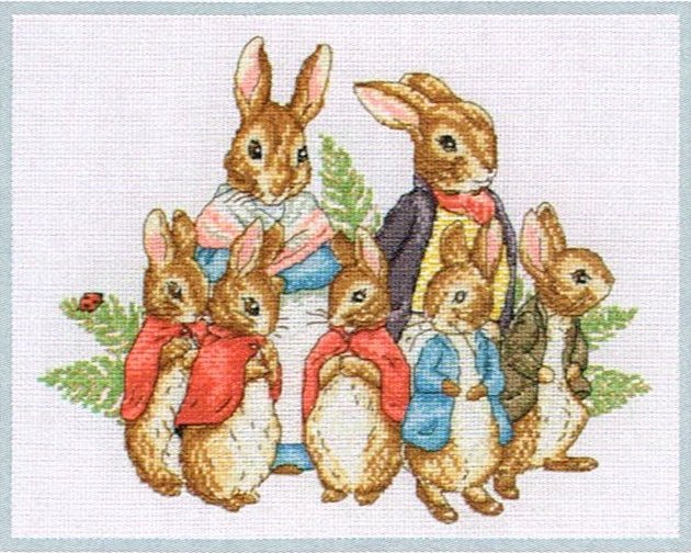 楽天市場 在庫限り Anchor ピーターラビット クロスステッチ刺繍キット Jc2 Peter Rabbit Family あす楽 Hls Du 手芸 インテリア雑貨 E Chercher
