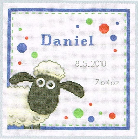 楽天市場 在庫限り Anchor ひつじのショーン クロスステッチ刺繍キット Ss Shaun The Sheep Birth Sampler あす楽 Hls Du 手芸 インテリア雑貨 E Chercher