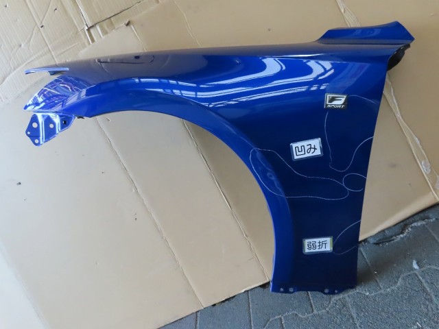 【中古】中古部品 レクサス IS GSE20 左ﾌﾛﾝﾄﾌｪﾝﾀﾞｰ 【3380050000-000037335610700】