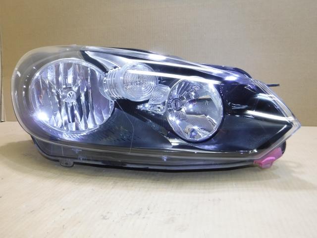 【中古】中古部品 VW ゴルフ 1KCAX 右ﾍｯﾄﾞﾗﾝﾌﾟ 【3310250100-001559663610800】