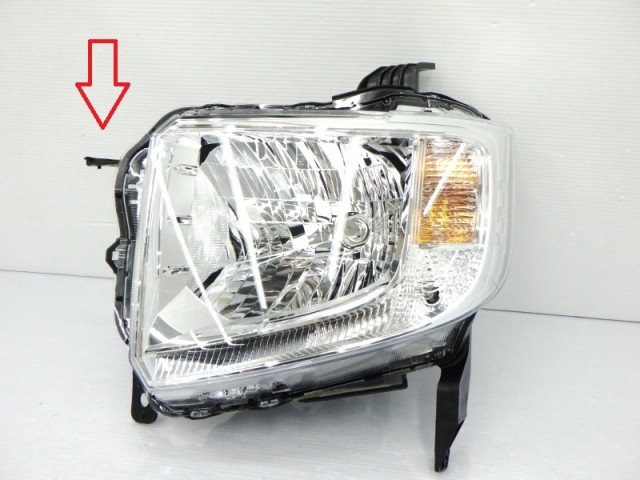 【中古】再生部品 N-VAN JJ1 左ヘッドランプ 【3380010000-251002500910900】
