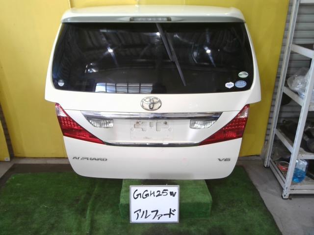【中古】中古部品 アルファード GGH25W ﾊﾞｯｸﾄﾞｱ 【3331010600-250924000215800】