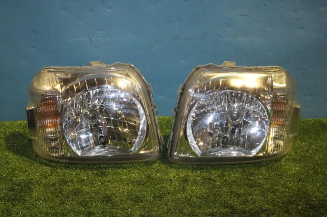【中古】中古部品 バモス HM2 左ヘッドランプ 【3330950100-000042740210900】